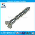 Stainless Steel Slotted Flat Head Wood Screw